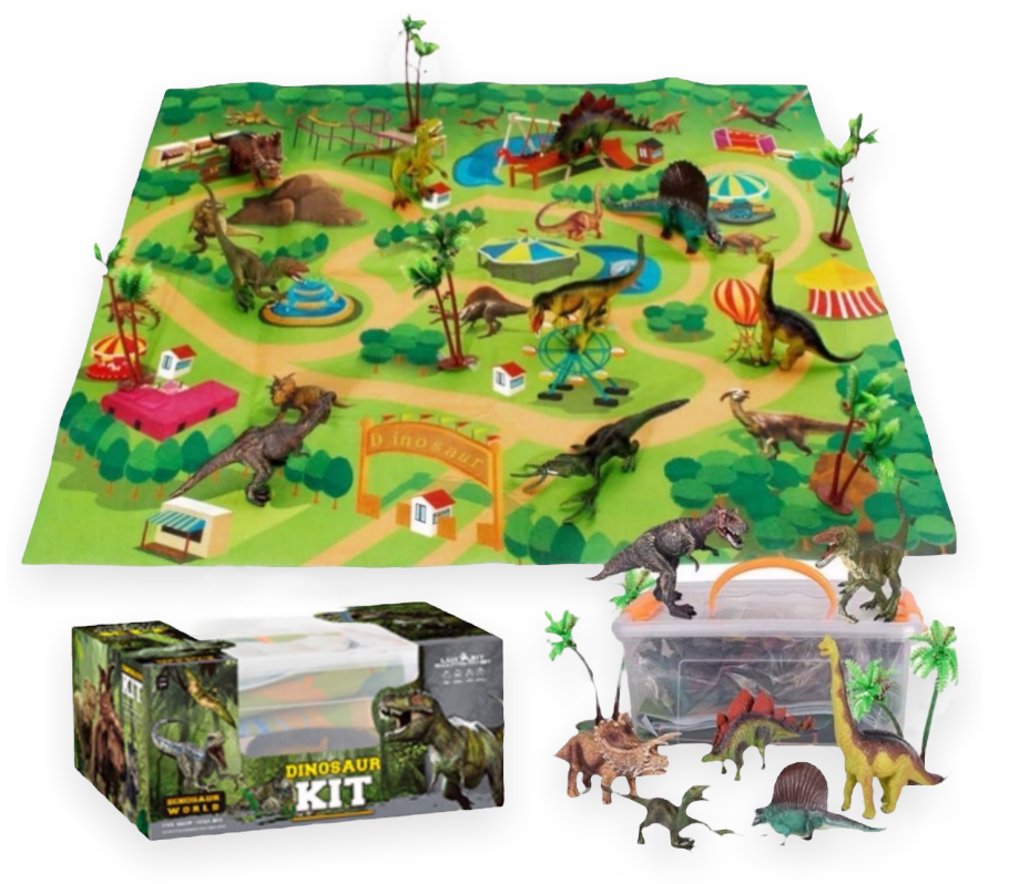 Dinosaur World Play Mat